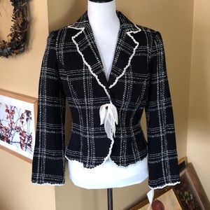 ECI NEW YORK | Plaid Spring Blazer, originally $129